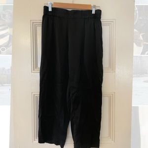Lunya 100% silk harem pants, size small